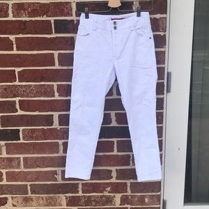 White floral print Alice & Olivia pants